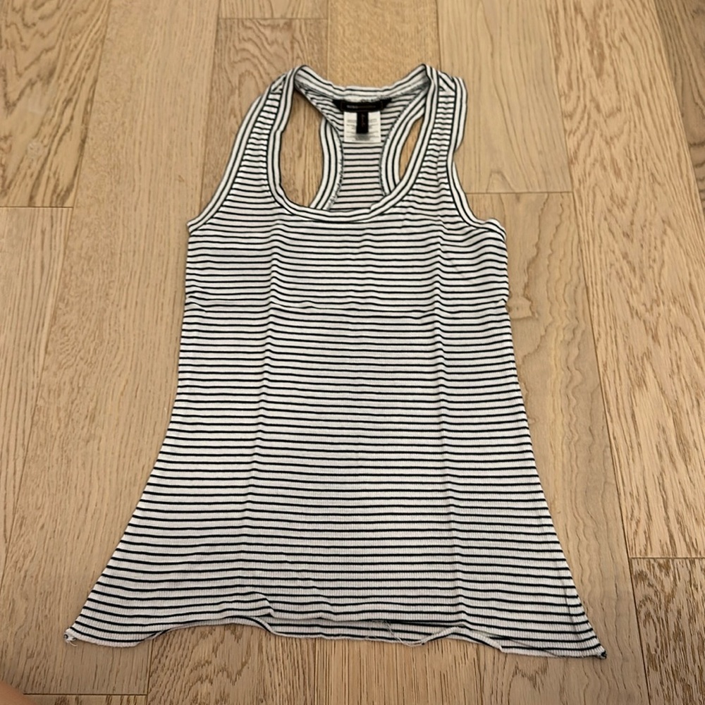Bcbg striped tank top